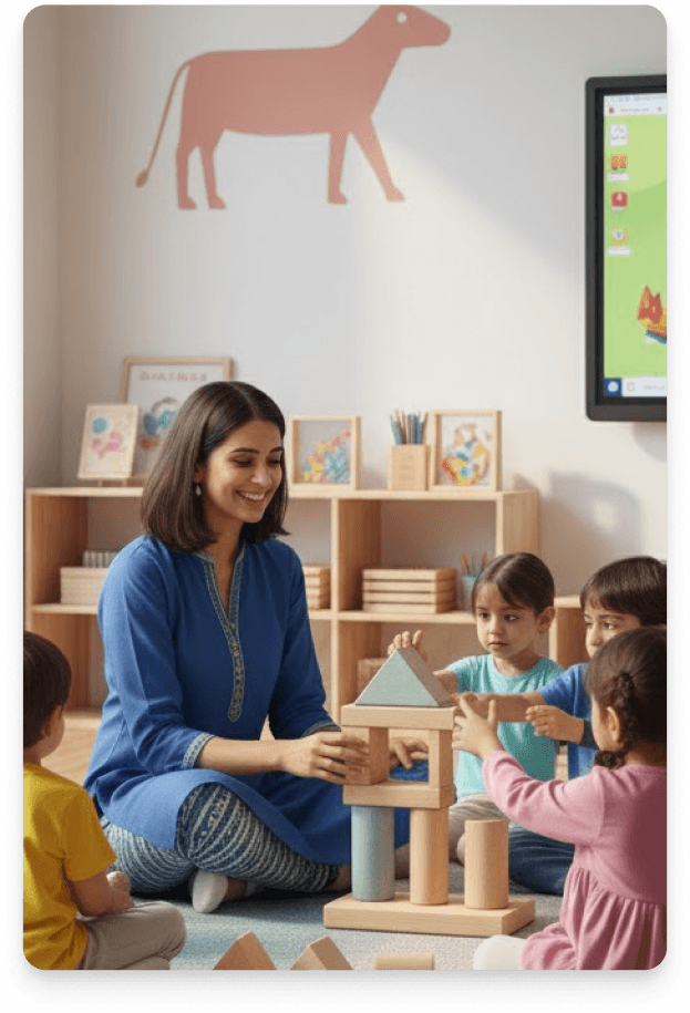 Professional woman representing HeartilyKids educational excellence